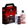Парфюмированный набор женский Jediss 115 (гель для душа, 200 мл + парфюмированная вода, 50 мл + лосьон, 150 мл)