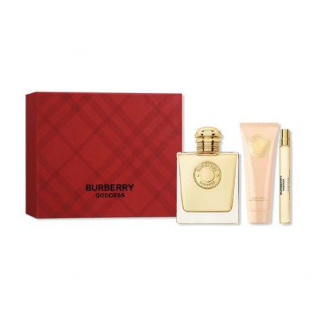 Парфюмированный набор женский Burberry Goddess (парфюмированная вода, 100 мл + лосьон для тела, 75 мл + парфюмированная вода, 10