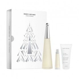 Парфюмированный набор женский Issey Miyake L'eau D'Issey (туалетная вода, 100 мл + лосьон для тела, 50 мл + туалетная вода, 10 м
