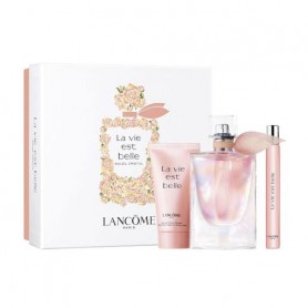 Парфюмированный набор женский Lancome La Vie Est Belle Soleil Cristal, 3 предмета