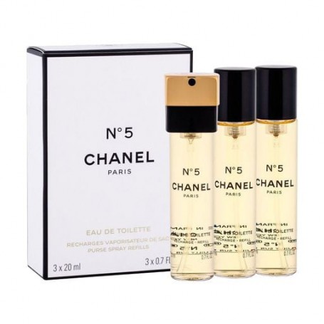 Парфюмированный набор женский Chanel N5 (туалетная вода, 3*20 мл)