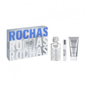 Парфюмированный набор женский Rochas Eau de Rochas L'Essentiel (туалетная вода, 100 мл + лосьон для тела, 100 мл + туалетная вод