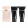 Парфюмированный набор женский Narciso Rodriguez For Her Musc Nude (парфюмированная вода, 50 мл + лосьон для тела, 50 мл + гель д