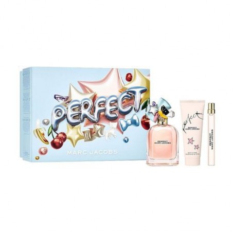 Парфюмированный набор женский Marc Jacobs Perfect (парфюмированная вода, 100 мл + парфюмированная вода, 10 мл + лосьон для тела,