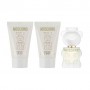 Парфюмированный набор Moschino Toy 2 женский (парфюмированная вода, 50 мл + лосьон для тела, 50 мл + гель для душа, 50 мл)