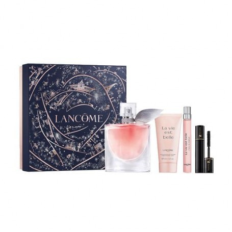 Парфюмированный набор женский Lancome La Vie Est Belle (парфюмированная вода, 100 мл + лосьон, 50 мл + парфюмированная вода, 10 