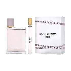 Парфюмированный набор женский Burberry Her (парфюмированная вода, 10 мл + парфюмированная вода, 100 мл)