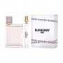 Парфюмированный набор женский Burberry Her (парфюмированная вода, 10 мл + парфюмированная вода, 100 мл)