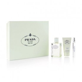 Парфюмированный набор Prada Infusion d'Iris женский (парфюмированная вода, 100 мл + лосьон для тела, 50 мл + парфюмированная вод