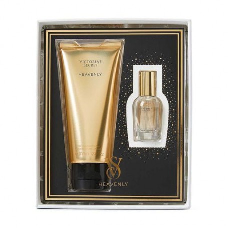 Парфюмированный набор женский Victoria's Secret Heavenly (лосьон для тела, 100 мл + парфюмированная вода, 7.5 мл)