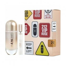 Парфюмированный набор женский Carolina Herrera 212 VIP Rose (парфюмированная вода, 80 мл + парфюмированная вода, 10 мл)