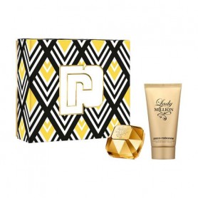 Парфюмированный набор Paco Rabanne Lady Million женский (парфюмированная вода, 30 мл + лосьон для тела, 75 мл)