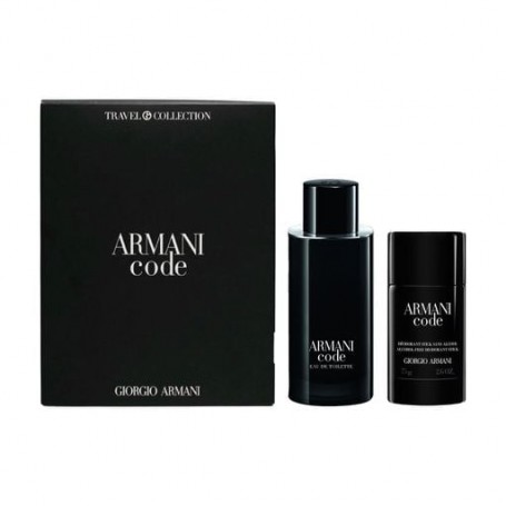 Парфюмированный набор мужской Giorgio Armani Black Code (туалетная вода, 125 мл + дезодорант, 75 мл)