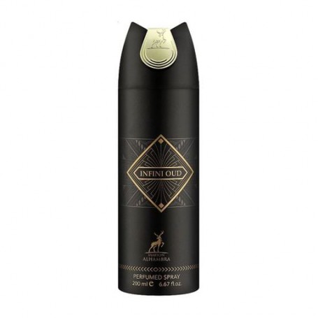 Парфюмированный дезодорант-спрей Alhambra Infini Oud мужской, 200 мл