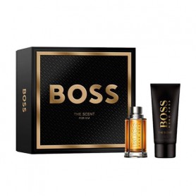 Парфюмированный мужской набор Hugo Boss Boss The Scent (туалетная вода, 50 мл + гель для душа, 100 мл)