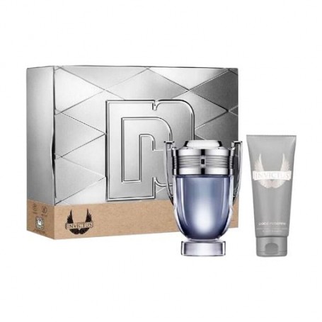 Парфюмированный набор Paco Rabanne Invictus мужской (гель для душа, 100 мл + туалетная вода, 100 мл)