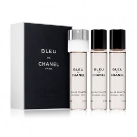 Парфюмированный набор мужской Chanel Bleu de Chanel (туалетная вода, 3*20 мл)