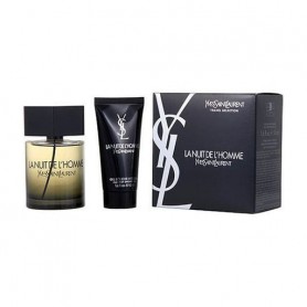 Парфюмированный набор мужской Yves Saint Laurent La Nuit De L'Homme Giftset (туалетная вода, 100 мл + гель для душа, 50 мл)