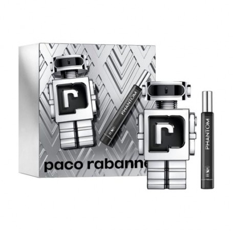 Парфюмированный набор мужской Paco Rabanne Phantom (туалетная вода, 100 мл + туалетная вода, 20 мл)