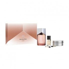 Парфюмированный набор мужской Mercedes-Benz LSA Land (туалетная вода, 100 мл + масло, 30 мл + гель, 110 г + Sea, 1.5 мл + Air, 1
