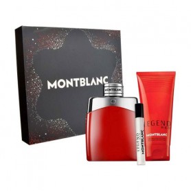 Парфюмированный набор мужской Montblanc Legend Red (парфюмированная вода, 100 мл + гель для душа, 100 мл + парфюмированная вода,
