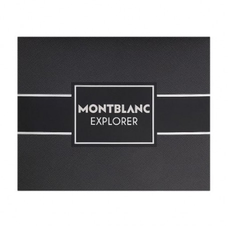 Парфюмированный набор Montblanc Explorer мужской (парфюмированная вода, 100 мл + гель для душа, 100 мл + парфюмированная вода, 7