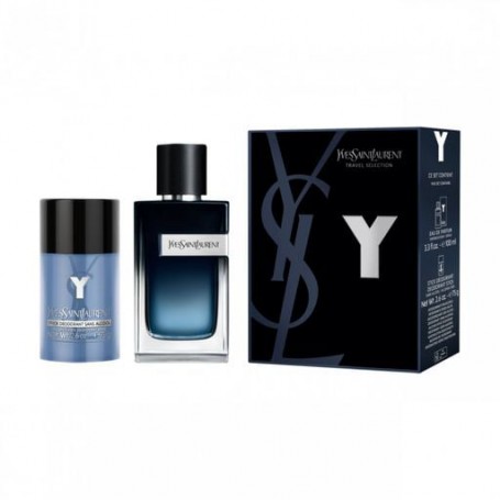 Парфюмированный набор мужской Yves Saint Laurent Y (парфюмированная вода, 100 мл + дезодорант-стик, 75 г)