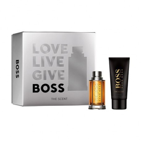 Парфюмированный набор мужской Hugo Boss The Scent (туалетная вода, 50 мл + гель для душа, 100 мл)