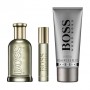 Парфюмированный набор мужской Hugo Boss Boss Bottled (туалетная вода, 100 мл + гель для душа, 100 мл + туалетная вода, 10 мл)