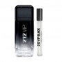 Парфюмированный набор мужской Carolina Herrera 212 VIP Black (парфюмированная вода, 100 мл + парфюмированная вода, 10 мл)