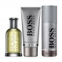 Парфюмированный набор мужской Hugo Boss Boss Bottled (туалетная вода, 100 мл + гель для душа, 100 мл + дезодорант-спрей, 150 мл)