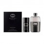 Уценка! Парфюмированный набор мужской Gucci Guilty Pour Homme (туалетная вода, 90 мл + дезодорант-стик, 75 мл)