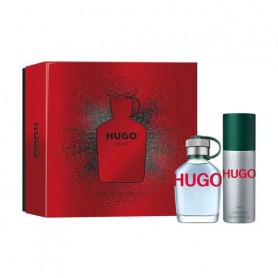Парфюмированный набор мужской Hugo Boss Hugo Man (дезодорант-спрей, 150 мл + туалетная вода, 75 мл)