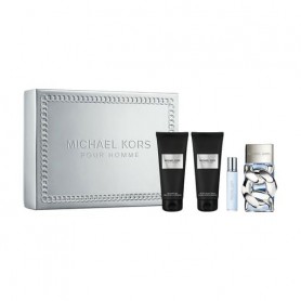 Парфюмированный набор мужской Michael Kors Pour Homme (парфюмированная вода, 100 мл + 10 мл + гель для душа, 100 мл + бальзам по