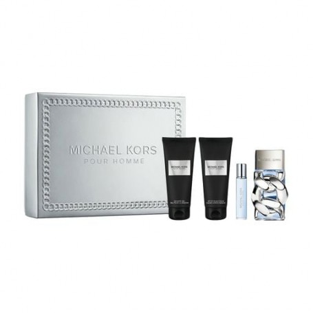 Парфюмированный набор мужской Michael Kors Pour Homme (парфюмированная вода, 100 мл + 10 мл + гель для душа, 100 мл + бальзам по