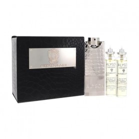 Парфюмированный набор мужской Alysonoldoini Cuir D'Encens (парфюмированная вода, 3*20 мл + чехол)