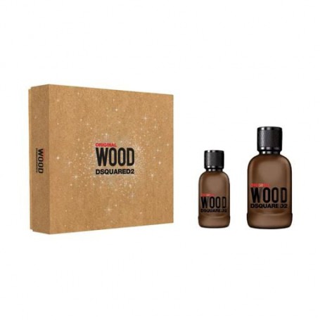 Парфюмированный набор Dsquared2 Wood Original мужской (парфюмированная вода, 100 мл + парфюмированная вода, 30 мл)