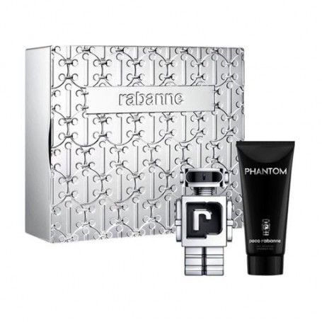 Парфюмированный набор мужской Paco Rabanne Phantom (гель для душа, 100 мл + туалетная вода, 50 мл)