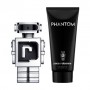 Парфюмированный набор мужской Paco Rabanne Phantom (гель для душа, 100 мл + туалетная вода, 50 мл)