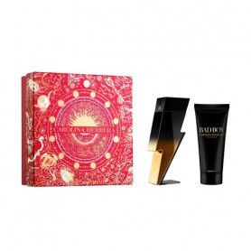Парфюмированный набор мужской Carolina Herrera Bad Boy Extreme Set (парфюмированная вода, 100 мл + гель для душа, 100 мл)