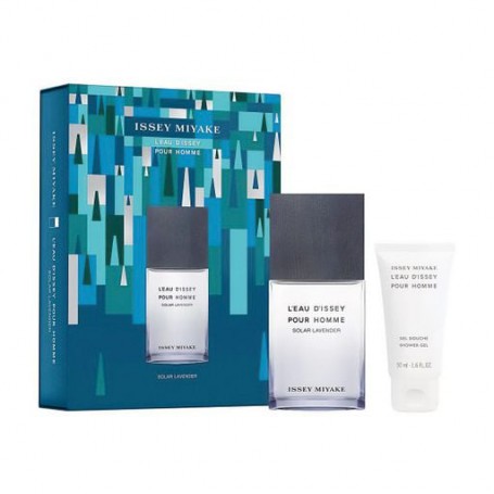 Парфюмированный набор мужской Issey Miyake L'Eau d'Issey pour Homme Solar Lavender (туалетная вода, 50 мл + гель для душа, 50 мл