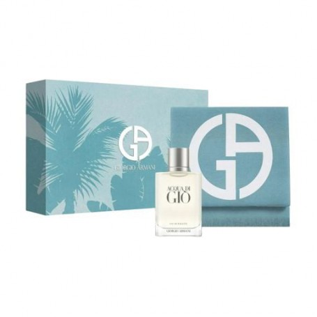 Парфюмированный набір мужской Giorgio Armani Acqua Di Gio Gift Set (туалетная вода, 100 мл + полотенце)