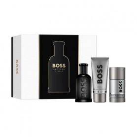 Парфюмированный набір мужской Hugo Boss Bottled Parfum (духи, 100 мл + гель для душа, 100 мл + дезодорант-стик, 75 г)