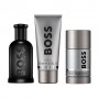 Парфюмированный набір мужской Hugo Boss Bottled Parfum (духи, 100 мл + гель для душа, 100 мл + дезодорант-стик, 75 г)