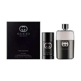 Парфюмированный набор мужской Gucci Guilty Pour Homme (туалетная вода, 90 мл + дезодорант-стик, 75 мл)