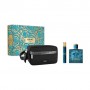 Парфюмированный набор мужской Versace Eros Gift Set (туалетная вода, 100 мл + туалетная вода, 10 мл + косметичка)