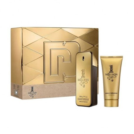 Парфюмированный набор Paco Rabanne 1 Million Set мужской (туалетная вода, 100 мл + гель для душа, 100 мл)