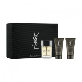Парфюмированный набор мужской Yves Saint Laurent L'Homme Gift Set (туалетная вода, 100 мл + гель для душа, 50 мл + бальзам после