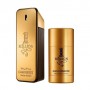 Парфюмированный набор мужской Paco Rabanne 1 Million (дезодорант-стик, 75 мл + туалетная вода, 100 мл)