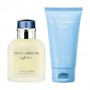 Парфюмированный набор мужской Dolce & Gabbana Light Blue Pour Homme (туалетная вода, 75 мл + крем для тела, 50 мл)